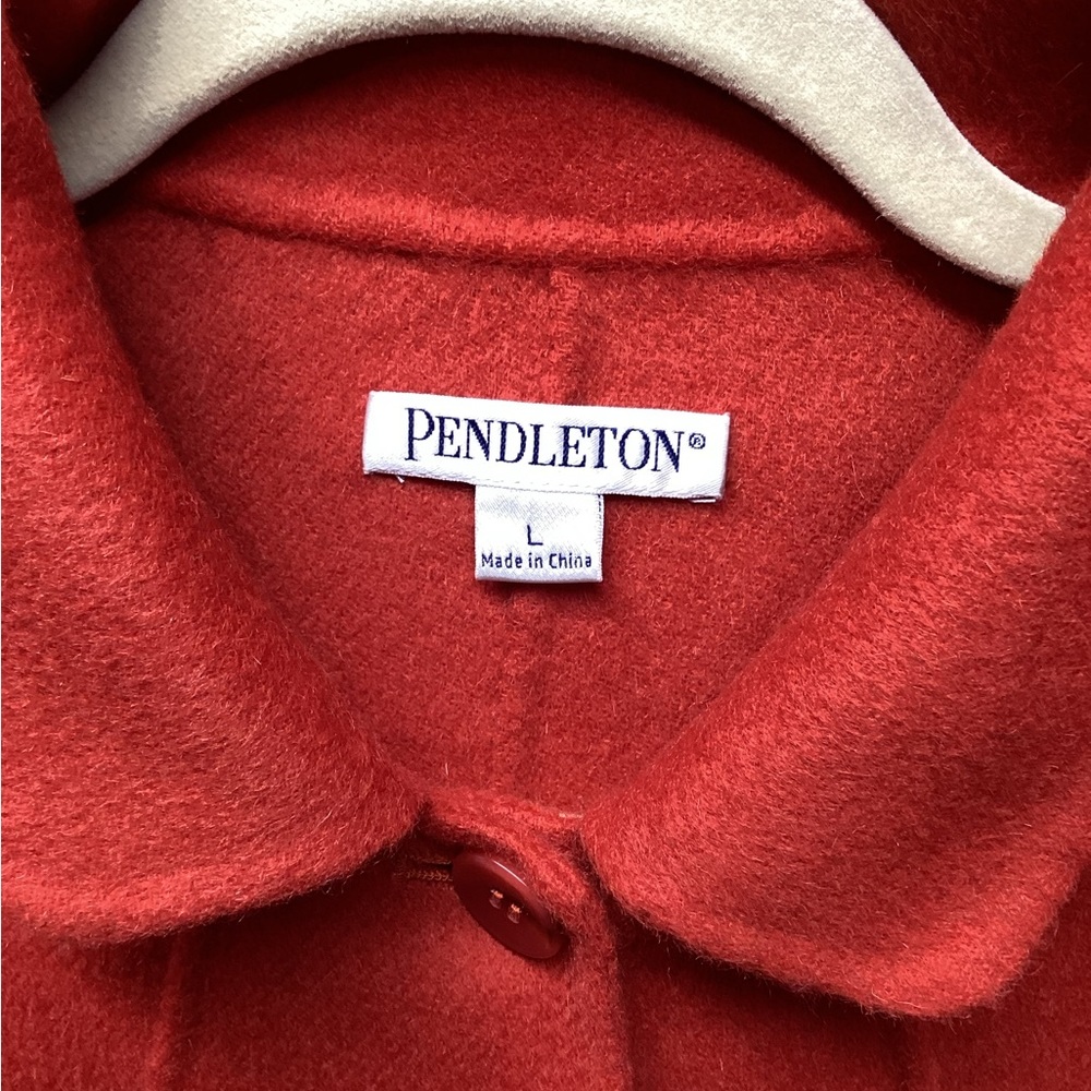 Pendleton Wool Blazer. Size Large. Burnt Orange - image 7
